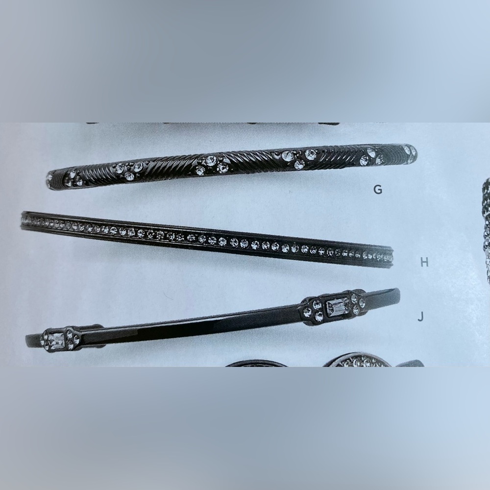 Delhi, Adair and Manali Cut Crystal Bangles